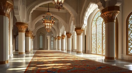 Obraz premium Islamic Architecture interior