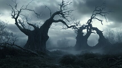 Living Dead Trees interior 