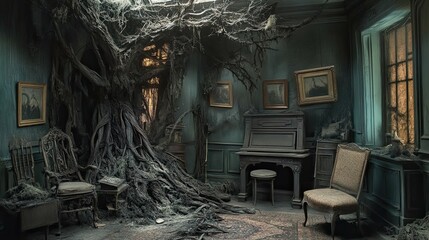 Living Dead Trees interior 