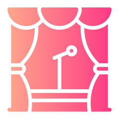 stage gradient icon