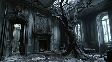 Living Dead Trees interior 