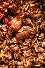 Granola Oats with Almonds and Nuts