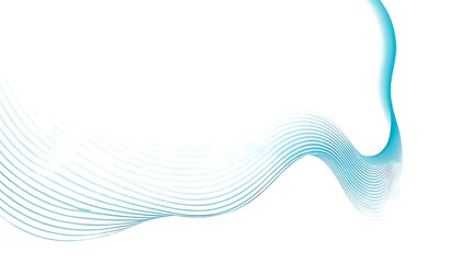 Abstract white and blue curve shapes background. Smooth and clean subtle texture creative design. Modern bright color graphic element. Suit for poster, brochure, presentation,45