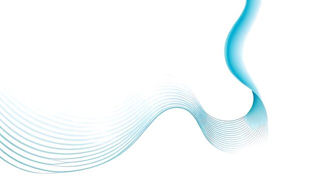 Abstract white and blue curve shapes background. Smooth and clean subtle texture creative design. Modern bright color graphic element. Suit for poster, brochure, presentation,78