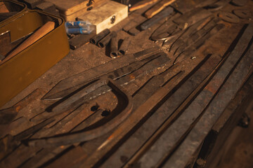 The blacksmith shop
