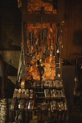 The blacksmith shop