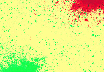 Obraz premium Acid paint brush background