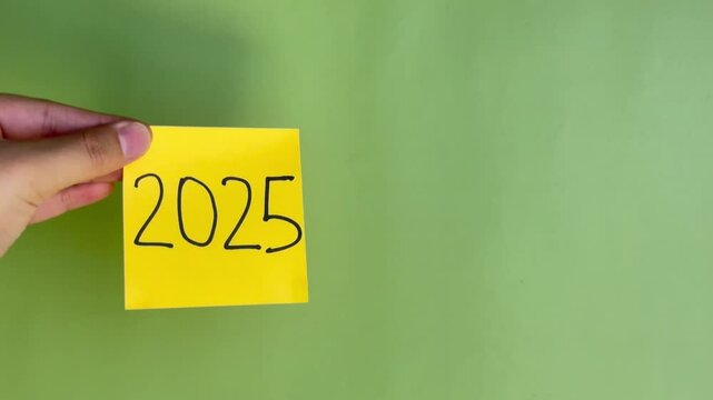 2025. congratulations.Happy New Year.animation.holiday.New Year.with an interesting background. christmas tree.decoration. fun. work. happiness. stiker. note. 