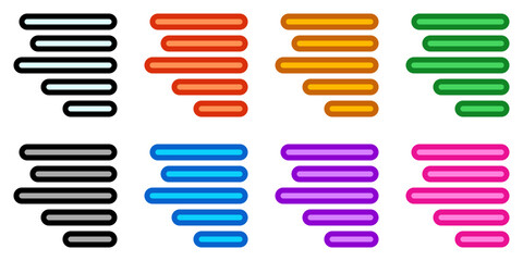 Editable paragraph right alignment vector icon. Part of a big icon set family. Perfect for web and app interfaces, presentations, infographics, etc