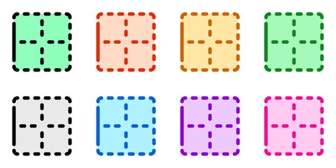 Editable left border vector icon. Part of a big icon set family. Perfect for web and app interfaces, presentations, infographics, etc