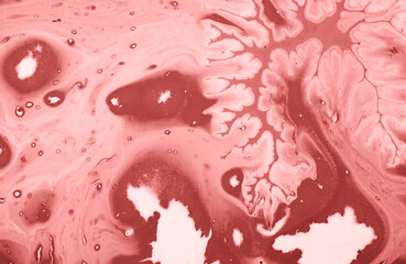 Fluid and Organic Pink Latte Color Abstract Background for Unique Designs