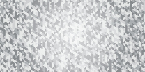 Geometric Abstract white or gray background. seamless triangular origami grayscale mosaic and low polygon triangle texture banner wallpaper.	
