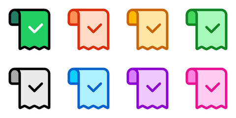 Editable invoice, subscription vector icon. Part of a big icon set family. Perfect for web and app interfaces, presentations, infographics, etc