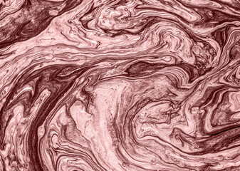 Fluid and Organic Pink Latte Color Abstract Background for Unique Designs