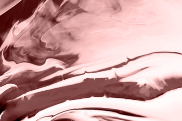 Fluid and Organic Pink Latte Color Abstract Background for Unique Designs