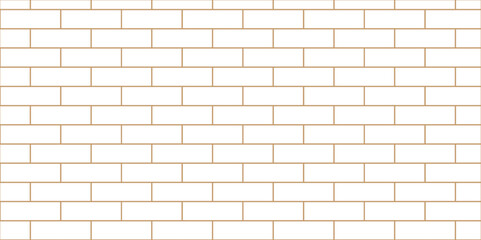 White brick wall background. architecture construction stone block brick wallpaper. seamless building cement concrete wall grunge background.	