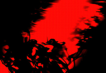 Black fire texture brush background