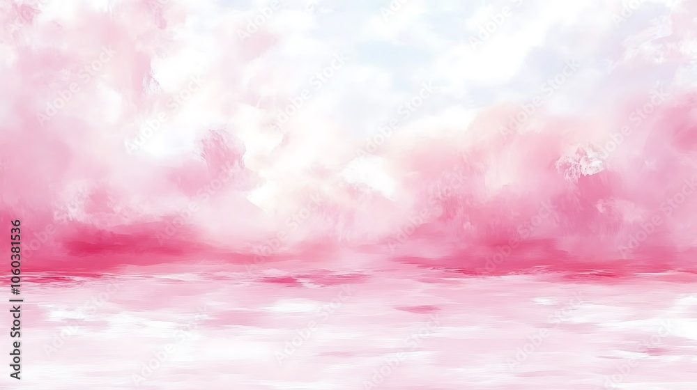 Wall mural pink sky abstract background blank background with copy space for design projects