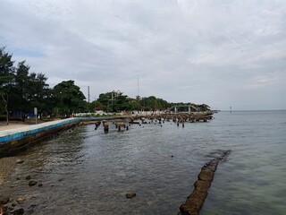 Harbor on the beautiful Beach