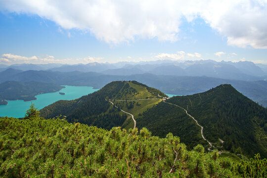 Bergtour Walchensee Bayern
