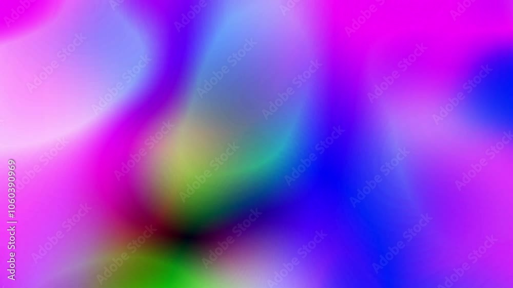 Wall mural smooth gradient animation with vibrant neon colors for modern digital backgrounds. dynamic gradient 
