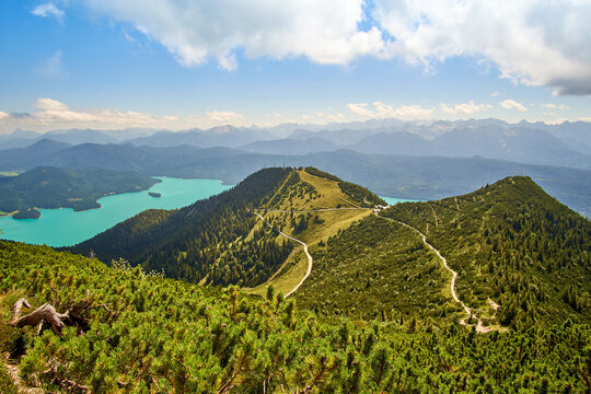 Bergtour Walchensee Bayern
