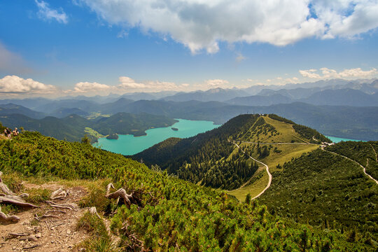 Bergtour Walchensee Bayern