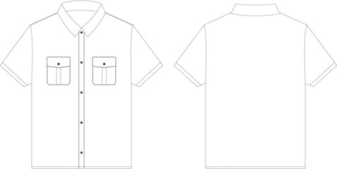 Work Shirt Template
