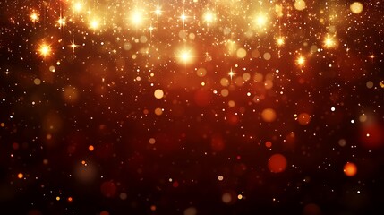 Obraz premium Golden Lights Background Plain Textured Background for Web Design and Copy