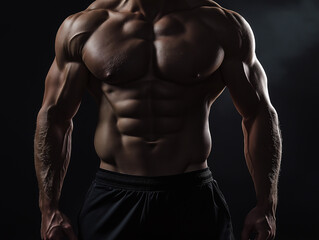 Fototapeta premium Body builder