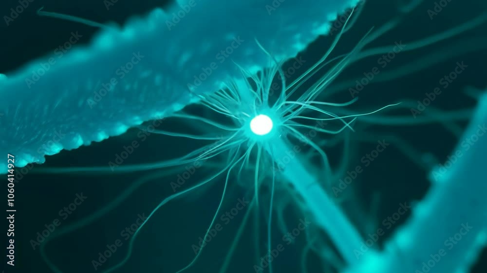 Wall mural growth pulsating brain forge new visiblyconnections cones each cone beat connection microbiology mob