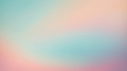 Obraz premium Retro inspired pastel gradient background with faded textures and abstract film grain effect