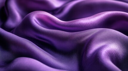 Obraz premium A purple fabric with a wave pattern. Generative AI