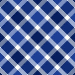blue and white checkered fabric