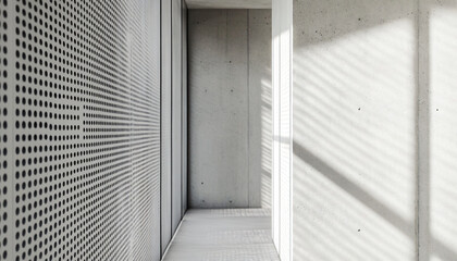 Obraz premium Minimalist and unique interior design in the house