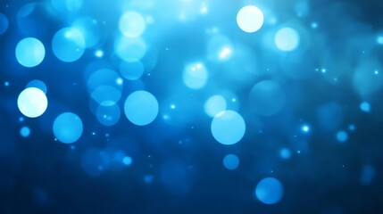 Obraz premium Blue bokeh background for designs Abstract Gradient Background with Copy Space