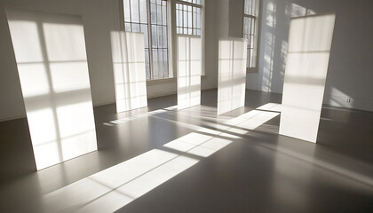 Obraz premium Minimalist and unique interior design in the house