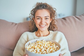 Cozy gathering of friends in sweaters enjoying tea and laughter in an autumn-themed café. Beautiful simple AI generated image