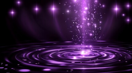 Obraz premium Purple Abstract Background with Lights Abstract Gradient Background with Copy Space