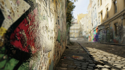 Fototapeta premium graffiti in the city