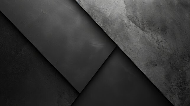Black and grey photo background with space for text. Top view.