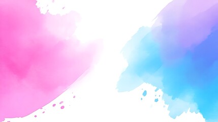 Obraz premium Abstract Watercolor Background Light Gradient Background with Room for Typography