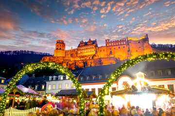 Heidelberg, Weihnachtsmarkt 