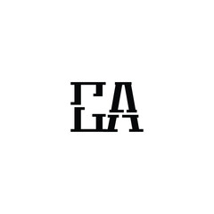 CA monogram logo design letter text name symbol monochrome logotype alphabet character simple logo