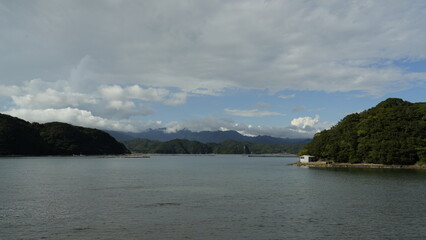 海岸からの景色は素晴らしい。
