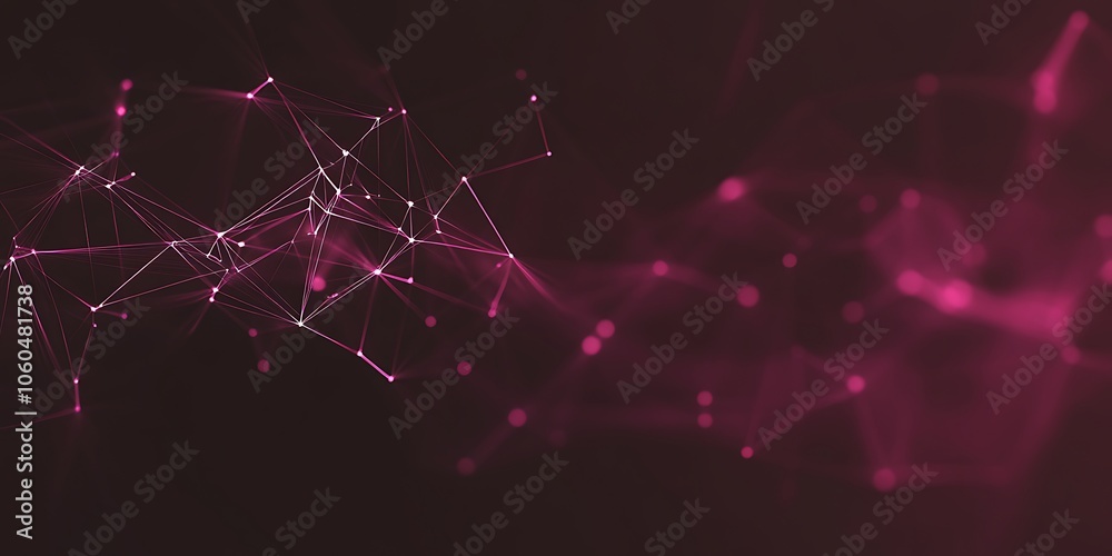Poster abstract pink network background abstract gradient background with copy space