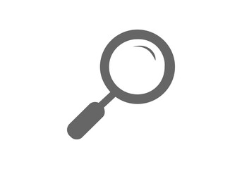 magnifying glass icon design template logo icon vector illustration