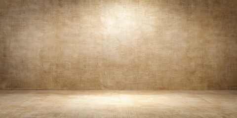 A textured backdrop of warm beige with subtle light diffusion, providing an understated and elegant setting for showcasing products or visual narratives.