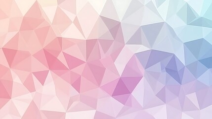 Obraz premium Abstract Low Poly Background Light Gradient Background with Room for Typography