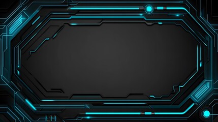 Fototapeta premium Abstract Technology Background Light Gradient Background with Room for Typography